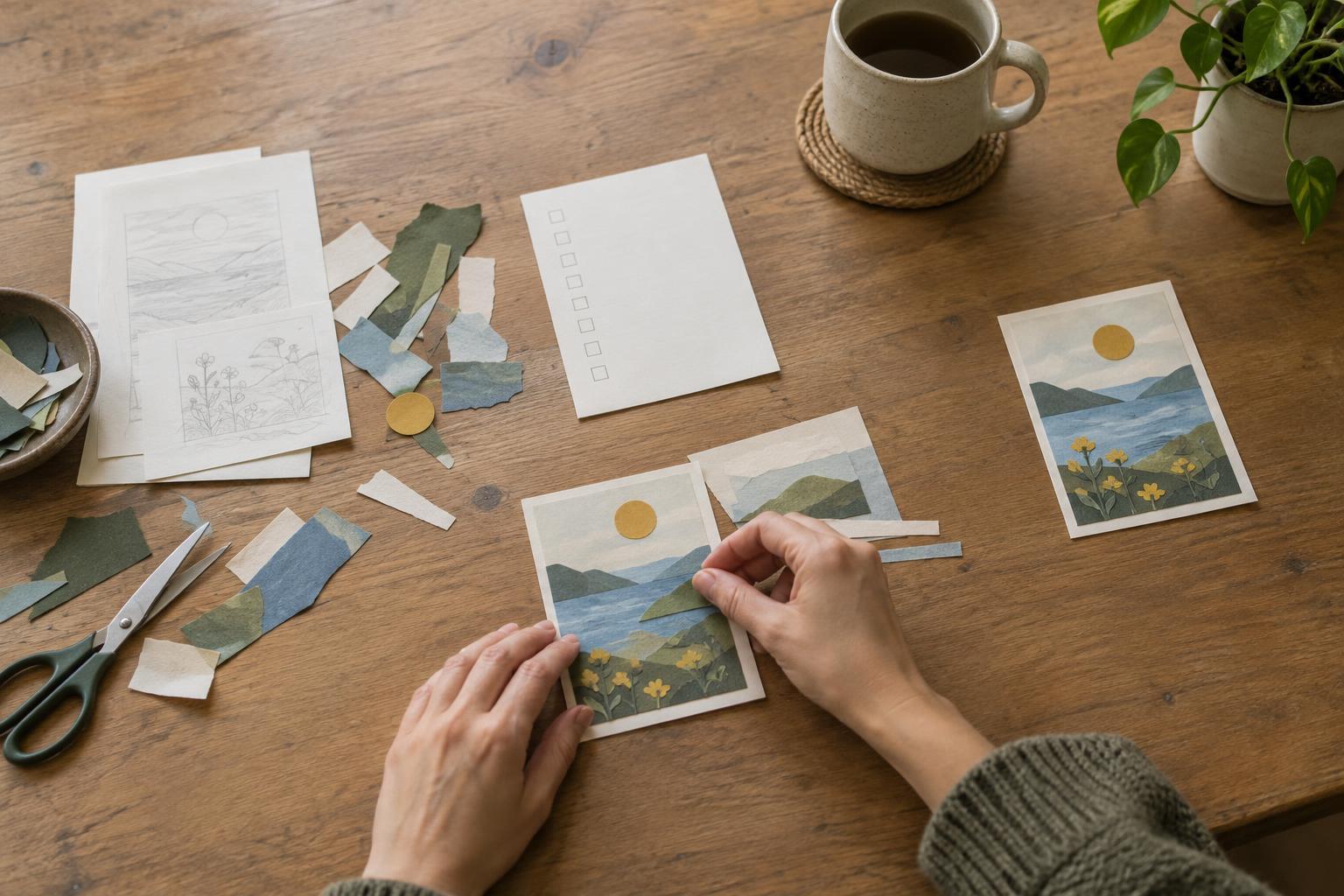 A Reusable Workflow for Finishing Small Creative Projects